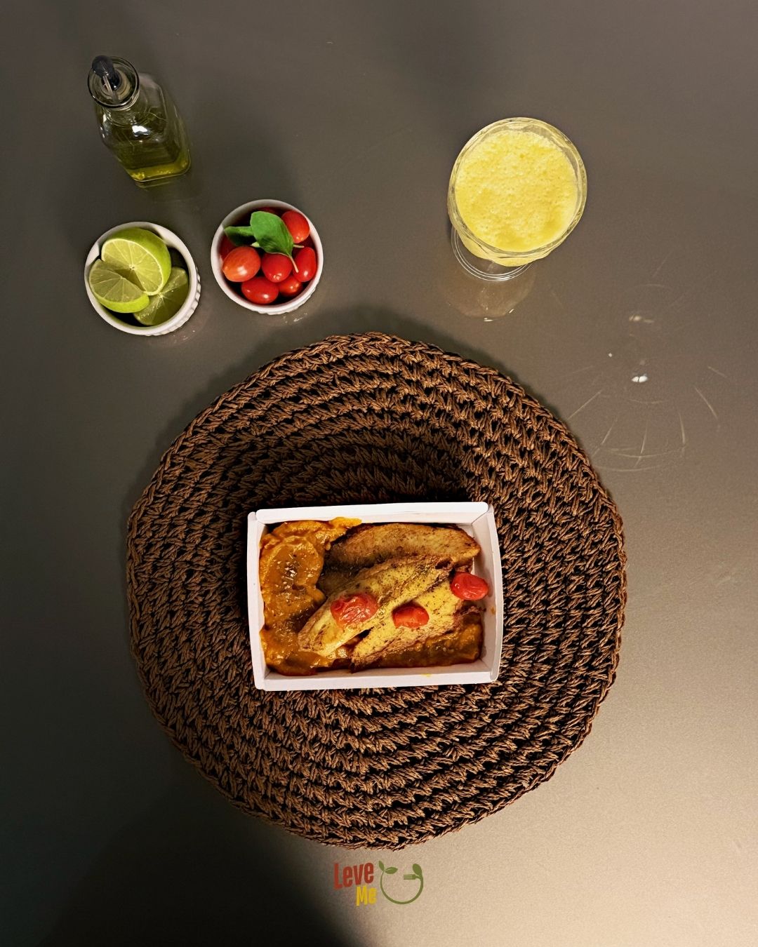 400g - Filé de Tilápia com Purê de Moranga | Sem Legumes