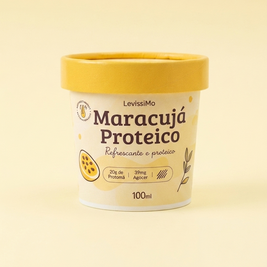 Levíssimo de Maracujá Proteico - 22 g de proteína