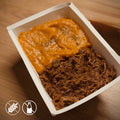 400g - Carne de Panela Desfiada com Purê de Moranga | Sem Legumes