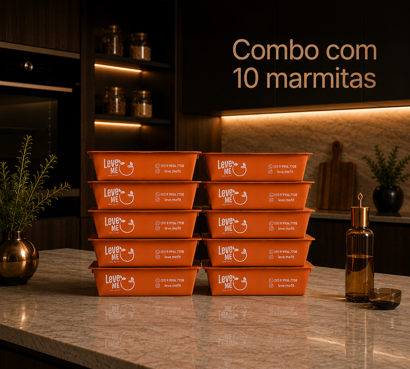 COMBO COMPACTO PREMIUM (10 REFEIÇÕES)