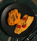 400g - Filé de Tilápia com Purê de Moranga | Sem Legumes