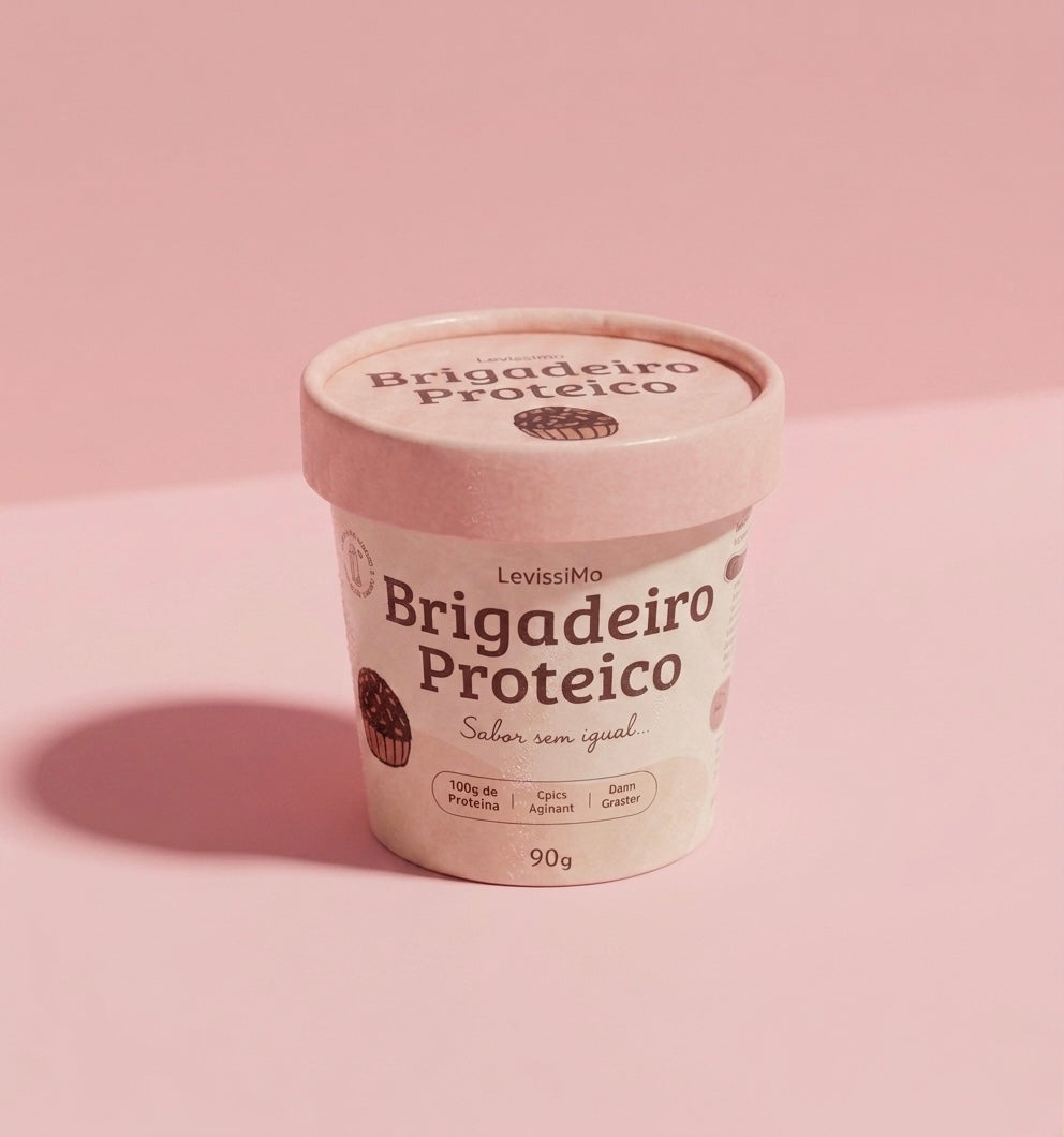 Levíssimo de Brigadeiro Proteico - 31g de proteína