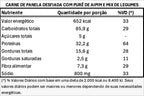 400g - Carne de Panela Desfiada com Purê de Aipim e Mix de Legumes