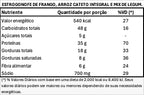 400g - Strogonoff de Frango com Arroz e Mix de Legumes