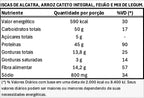 400g - Iscas de Alcatra com Cebola Roxa, Arroz cateto Integral, Feijão e Mix de Legumes